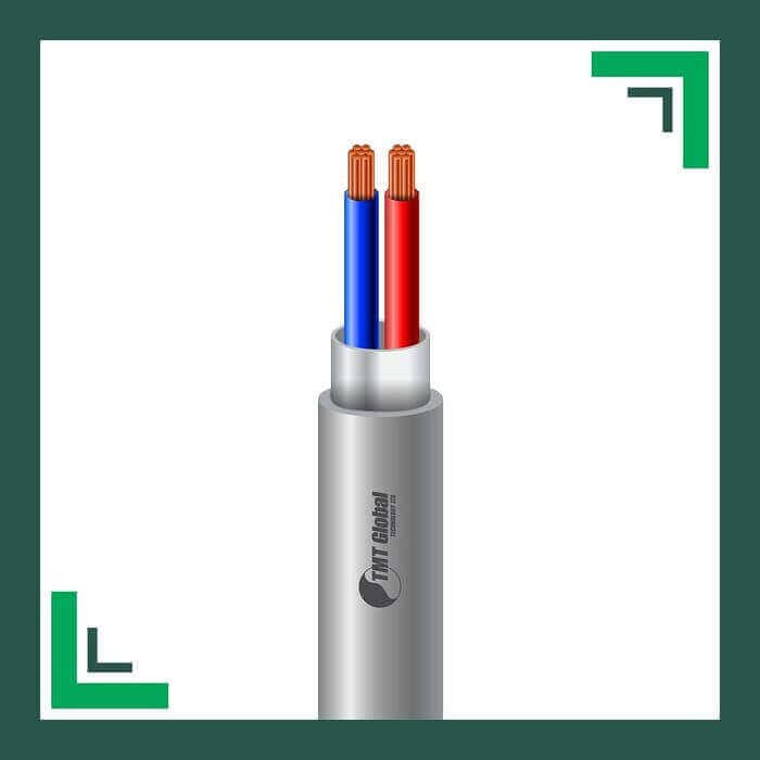 Power Cable Shielded 2core 1.5mm 305m